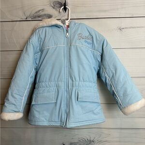 Mattel Barbie Sport baby blue winter coat vintage